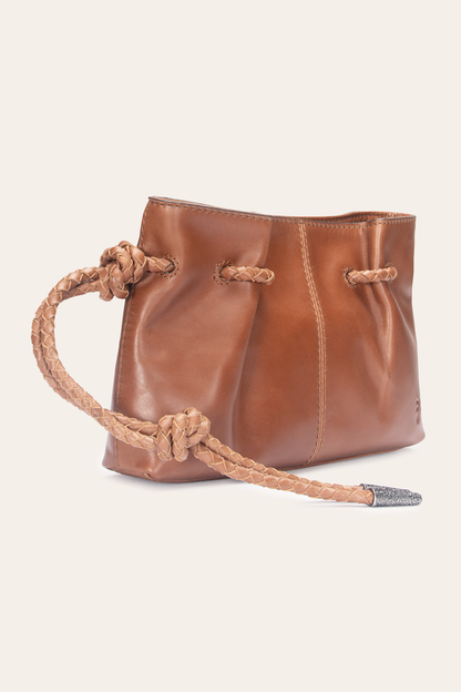 Cognac Caroline Wristlet Clutch Cognac - Frye