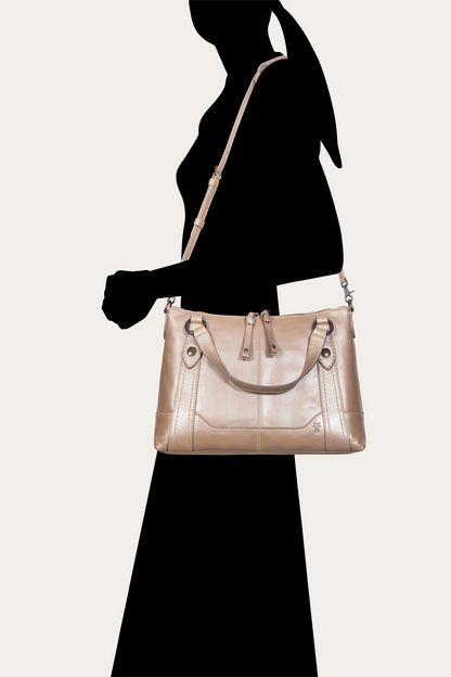 Light Bronze Melissa Medium Satchel Light Bronze - Frye