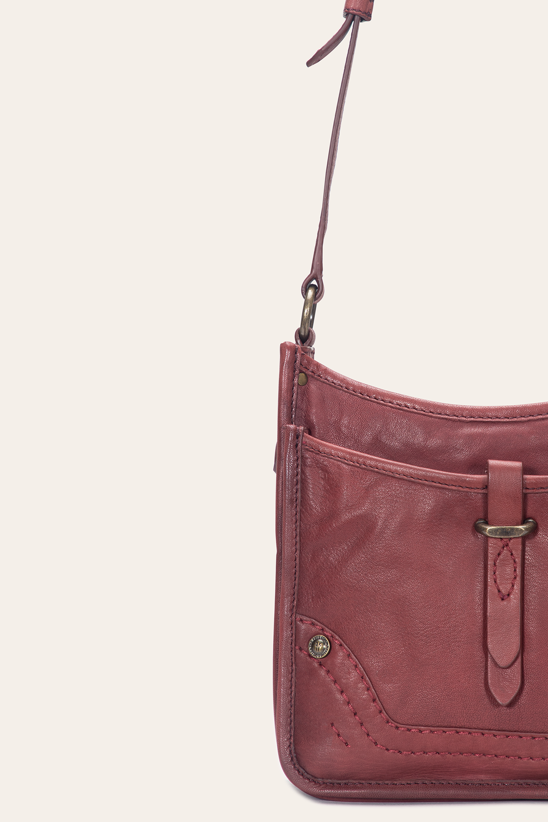 Campus Burgundy Crossbody Burgundy - Frye