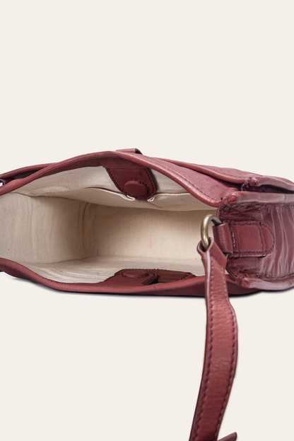 Campus Burgundy Crossbody Burgundy - Frye