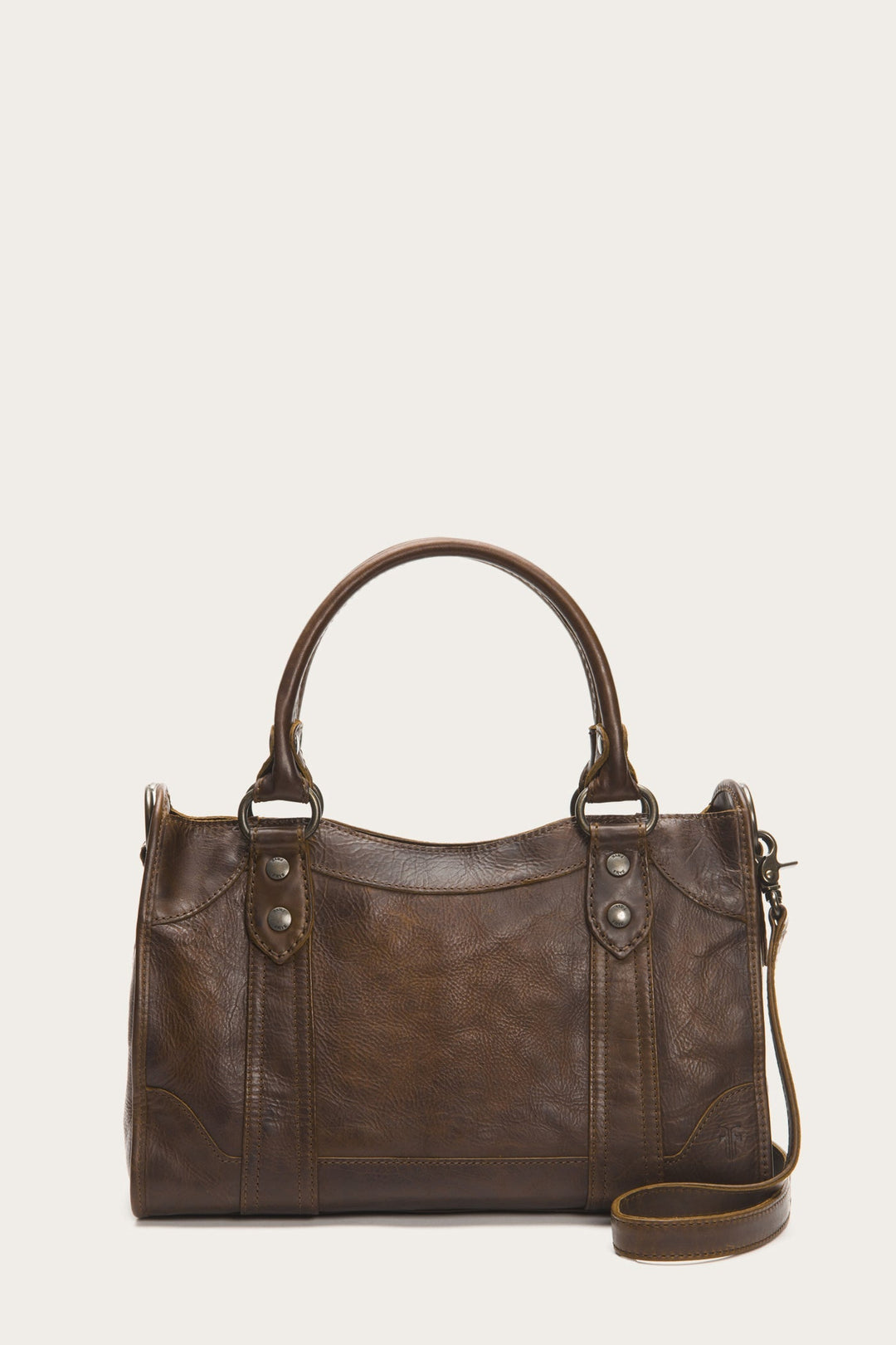 Melissa Dark Brown Satchel Dark Brown - Frye