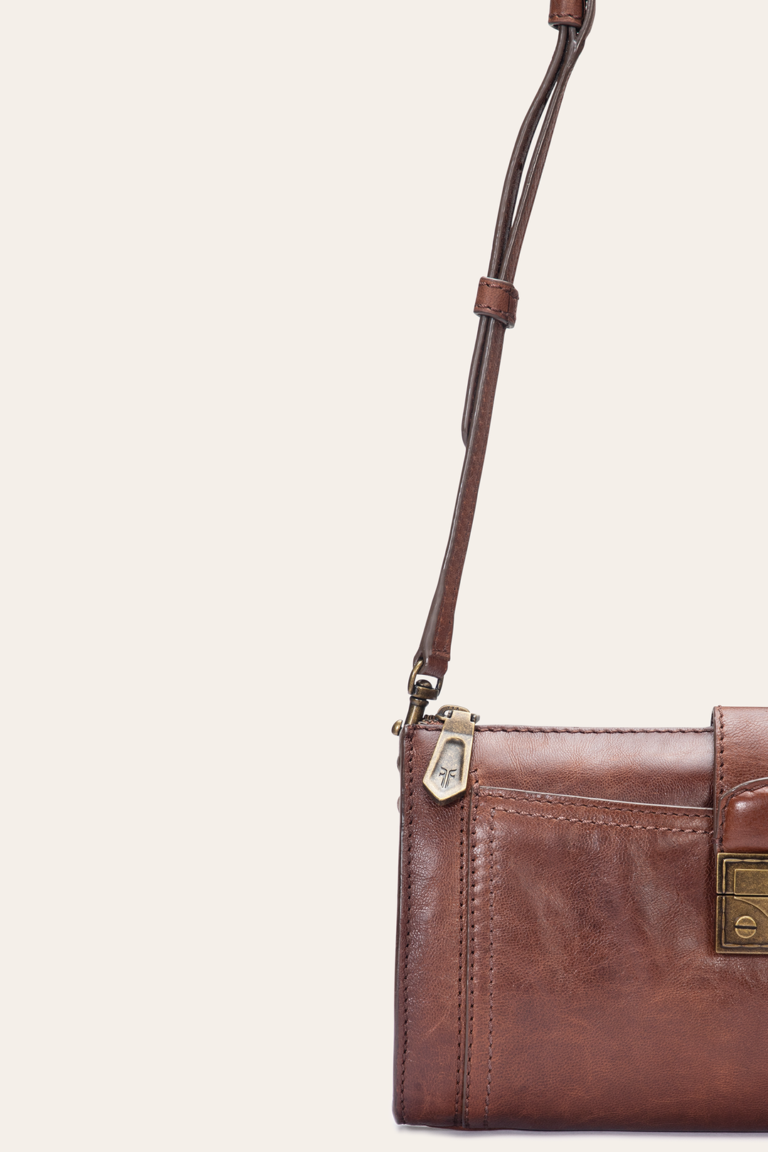 Alex Cognac Crossbody Clutch Cognac - Frye