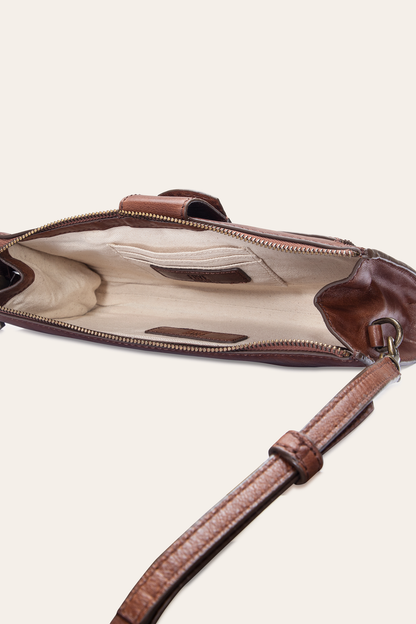 Alex Cognac Crossbody Clutch Cognac - Frye