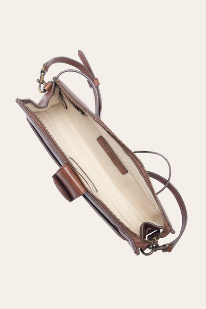 Alex Cognac Crossbody Clutch Cognac - Frye