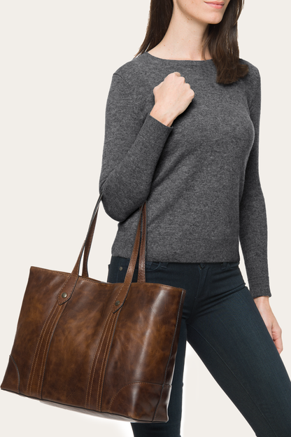 Melissa Dark Brown Shopper Dark Brown - Frye