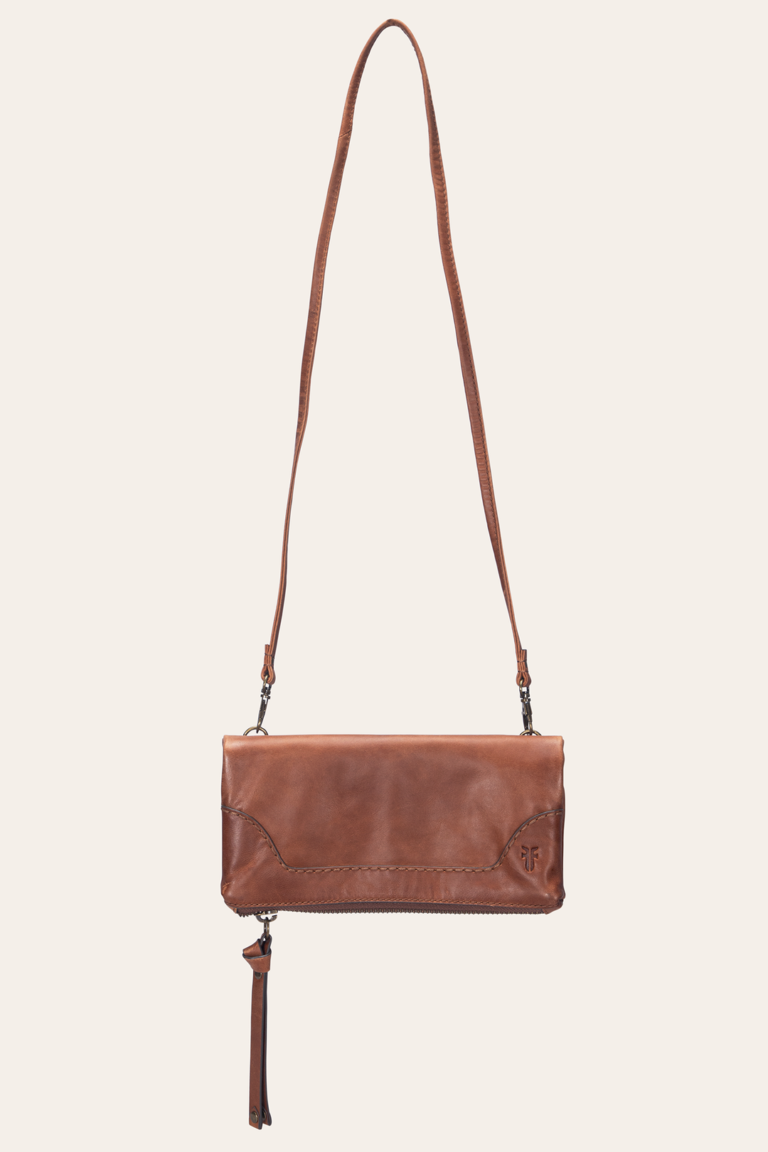 Melissa Cognac Crossbody Clutch Cognac - Frye
