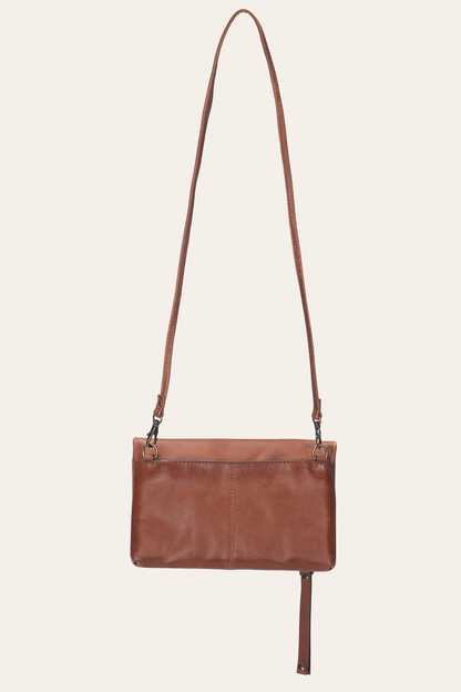 Melissa Cognac Crossbody Clutch Cognac - Frye