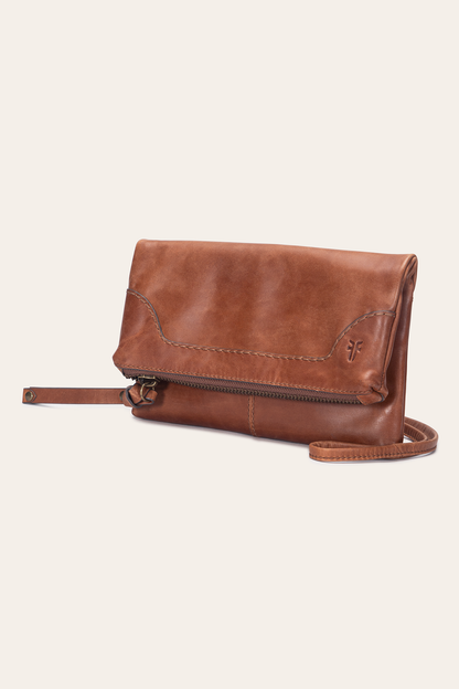 Melissa Cognac Crossbody Clutch Cognac - Frye