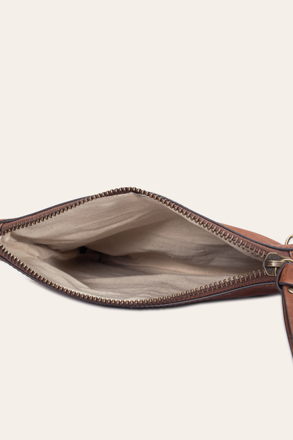 Melissa Cognac Crossbody Clutch Cognac - Frye