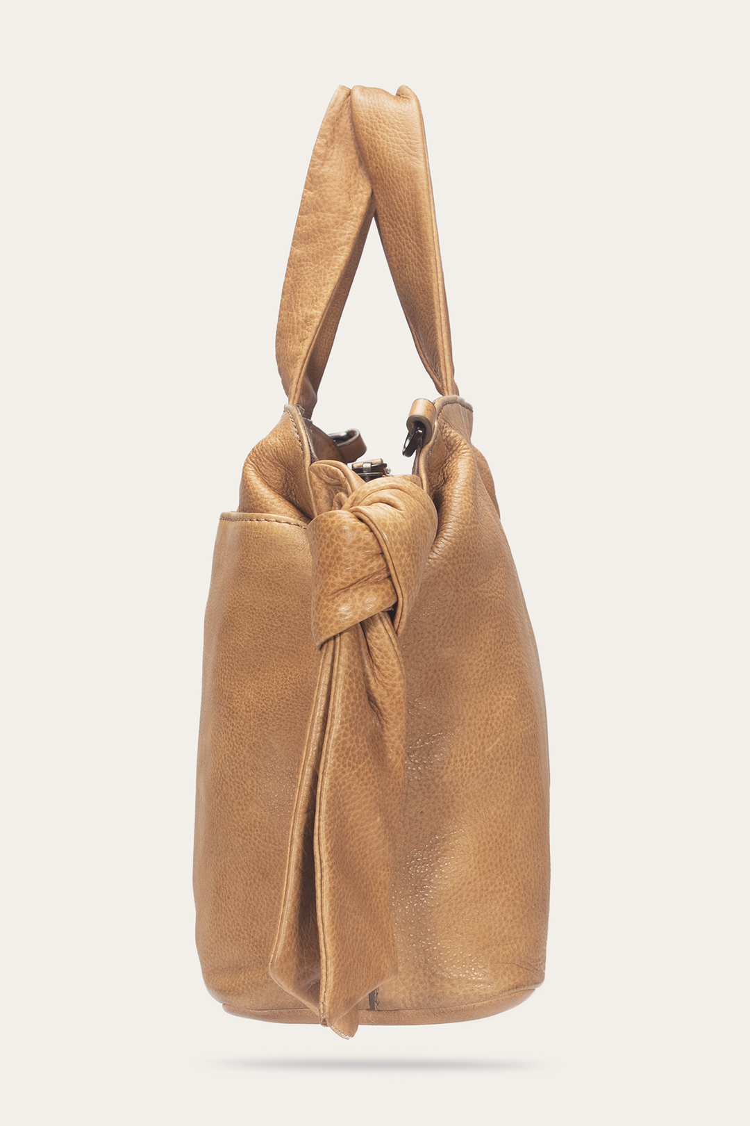 Beige Nora Knotted Satchel Beige - Frye