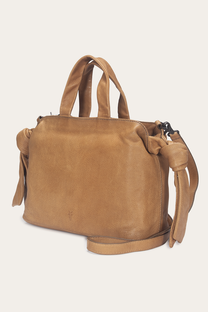 Beige Nora Knotted Satchel Beige - Frye