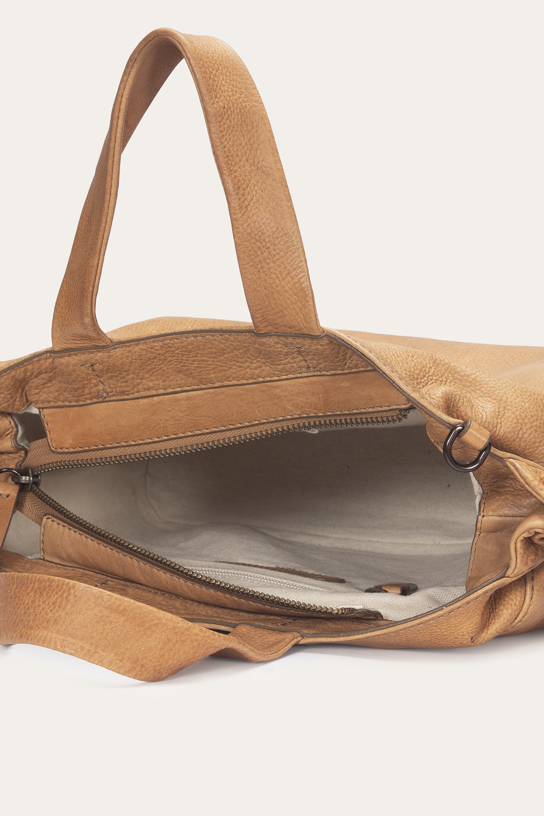 Beige Nora Knotted Satchel Beige - Frye