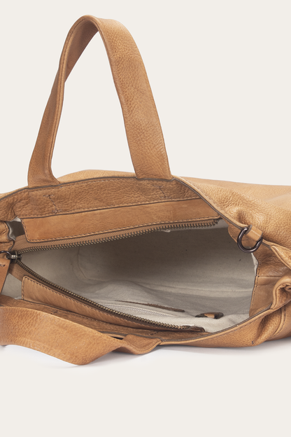 Beige Nora Knotted Satchel Beige - Frye