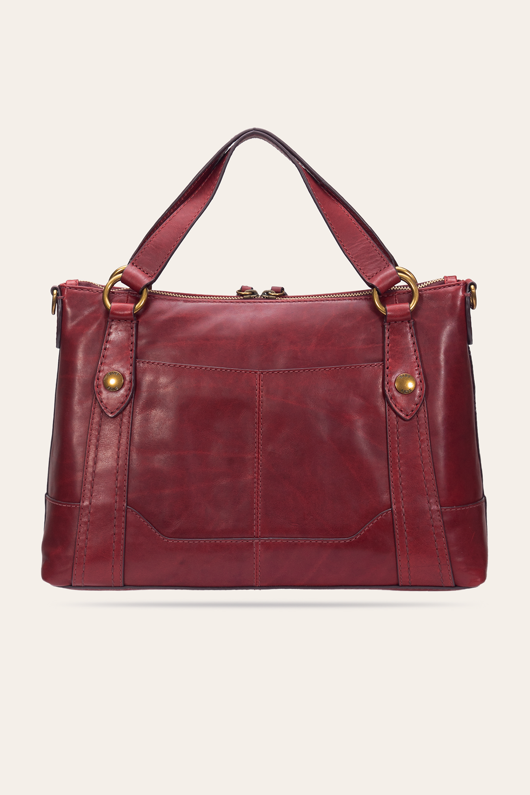 Berry Lacquer Melissa Medium Satchel Berry Lacquer - Frye