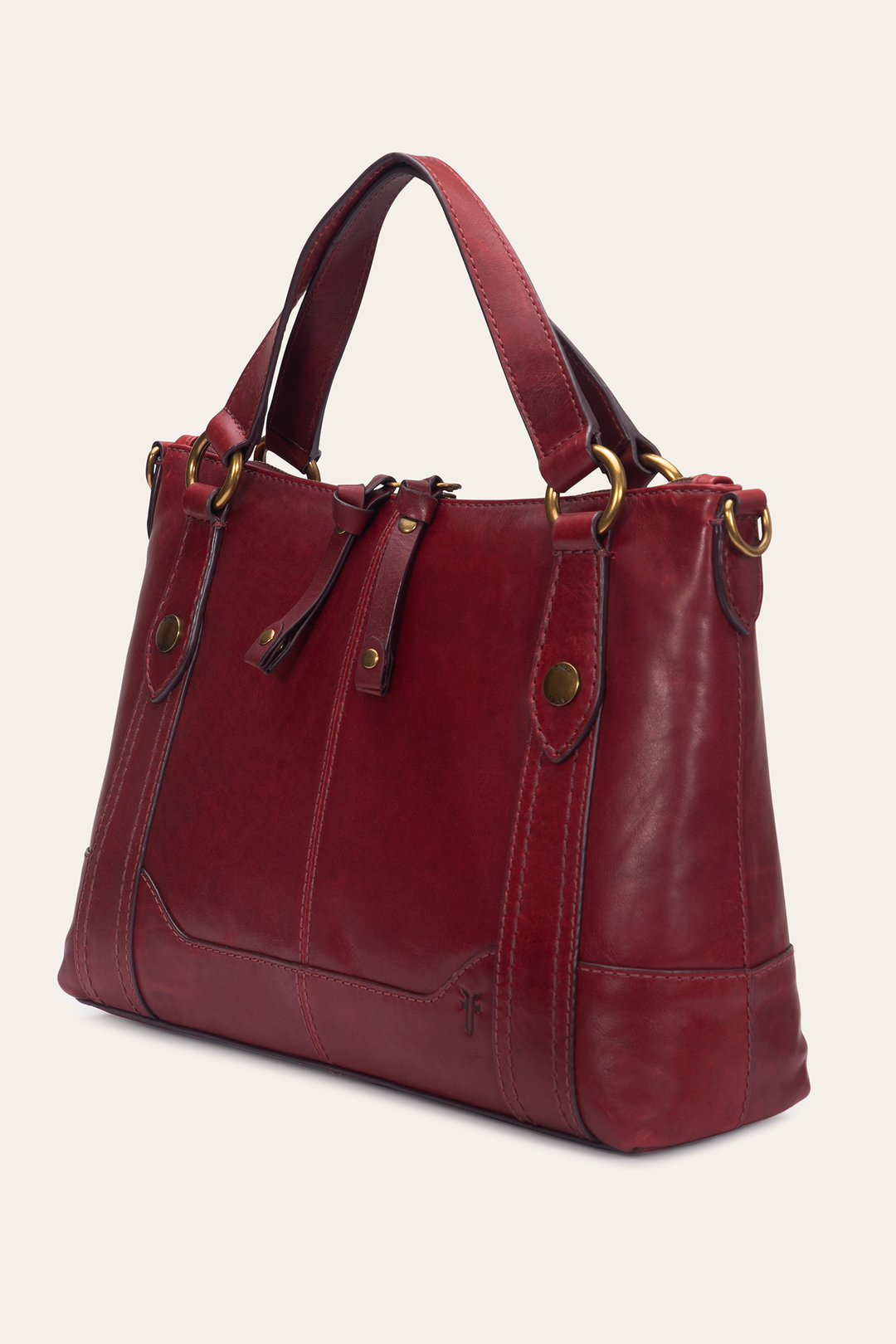 Berry Lacquer Melissa Medium Satchel Berry Lacquer - Frye