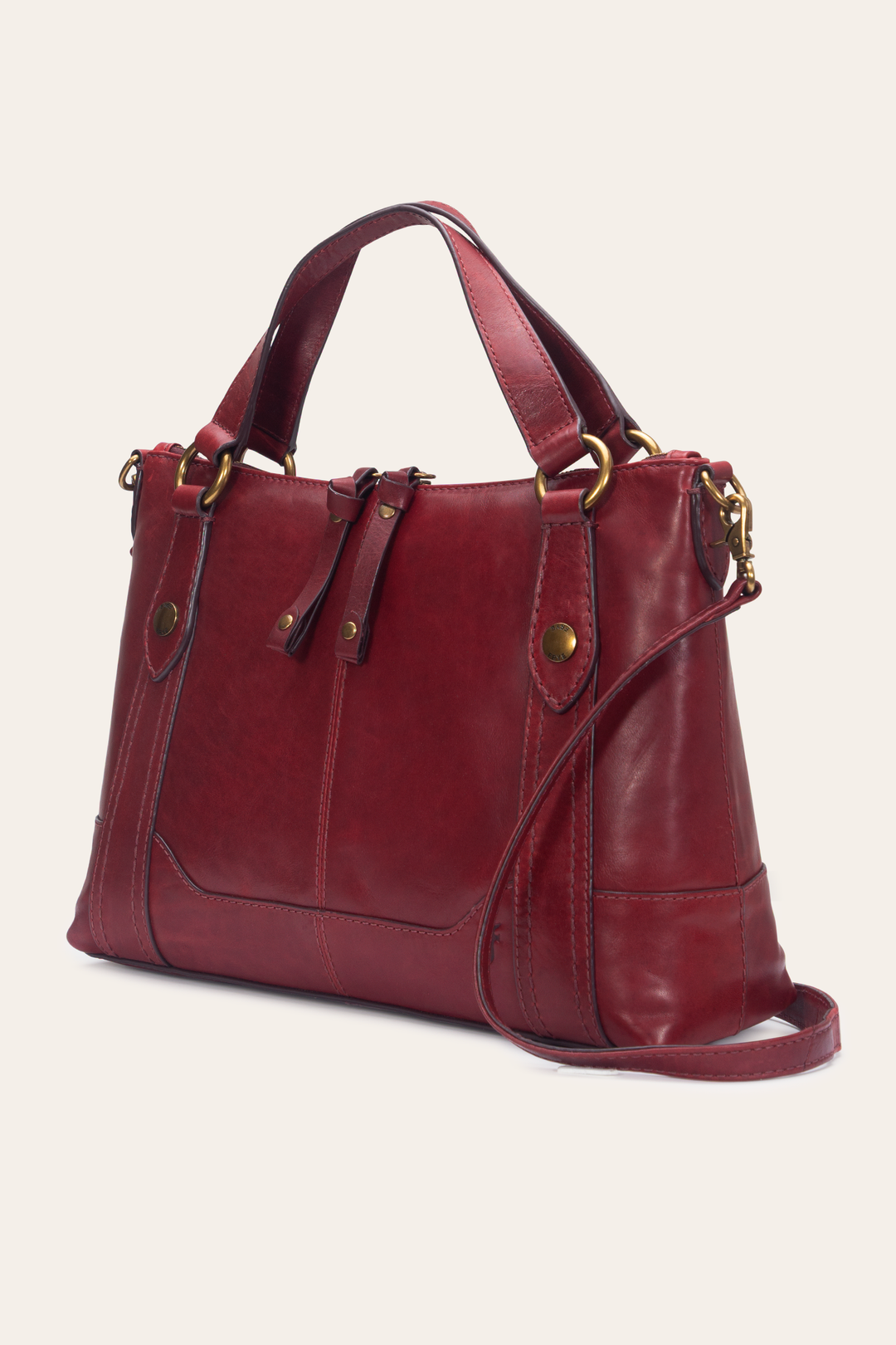 Berry Lacquer Melissa Medium Satchel Berry Lacquer - Frye