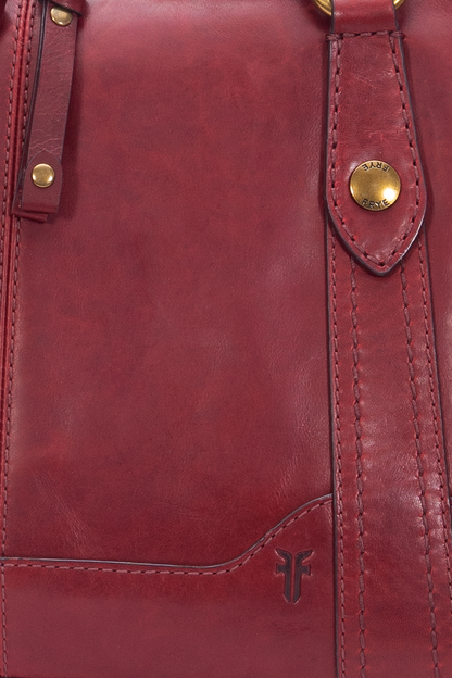 Berry Lacquer Melissa Medium Satchel Berry Lacquer - Frye