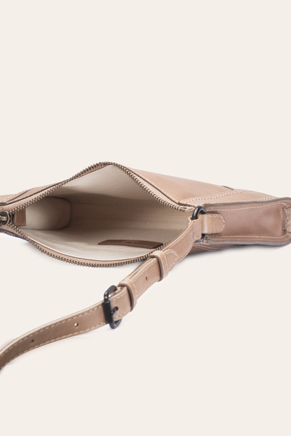 Light Bronze Melissa Zip Crossbody Light Bronze - Frye
