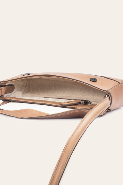 Beige Melissa Convertible Mini Flap Beige - Frye
