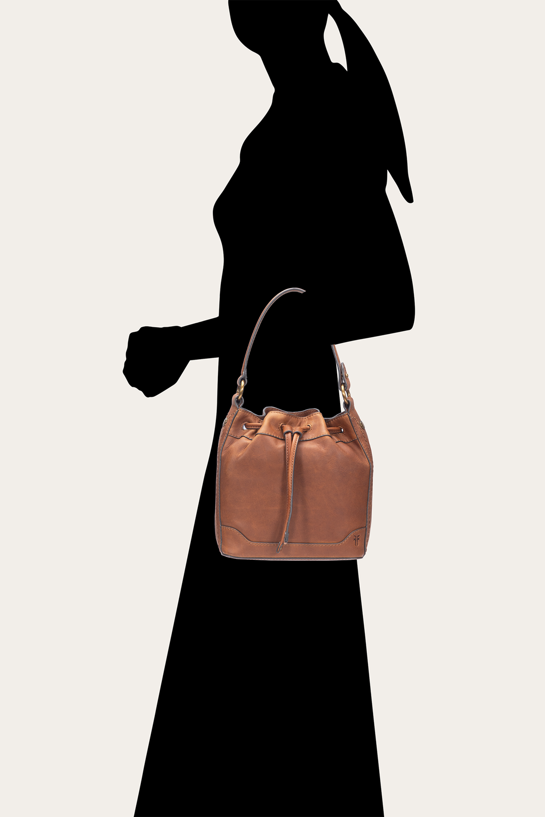 Cognac Melissa Convertible Bucket Cognac - Frye
