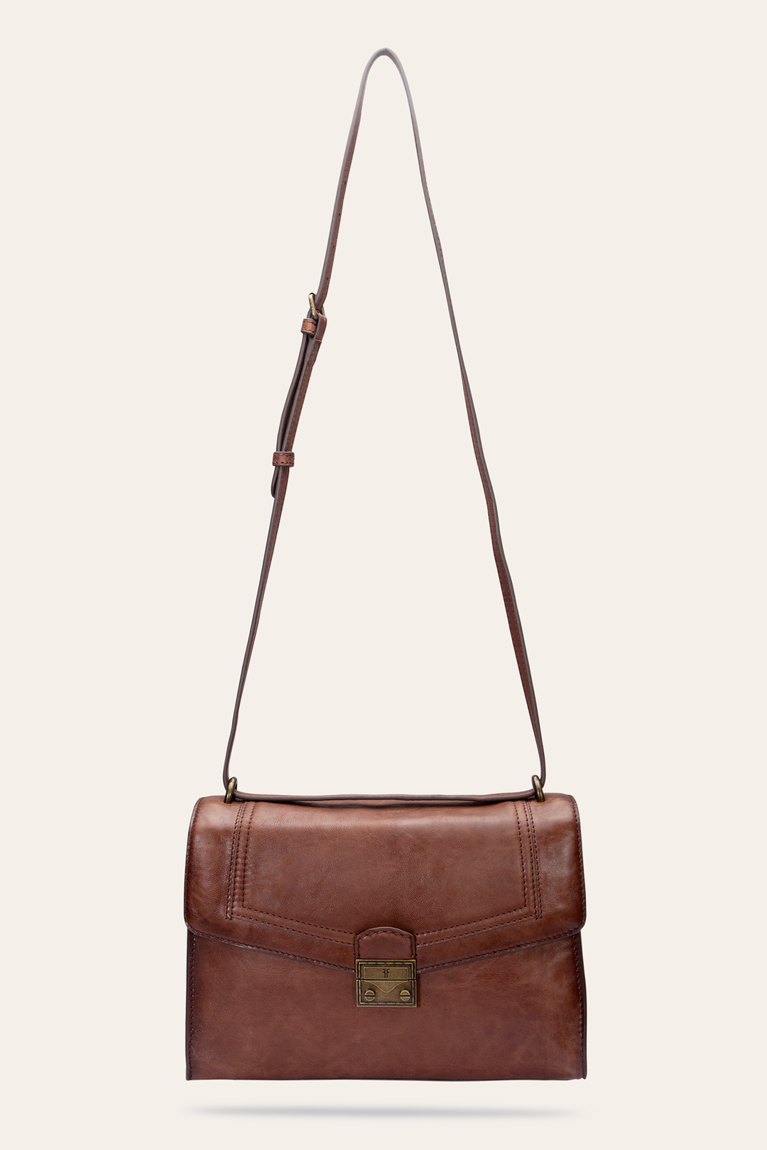 Alex Cognac Flap Shoulder Cognac - Frye