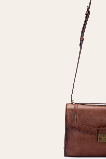 Alex Cognac Flap Shoulder Cognac - Frye