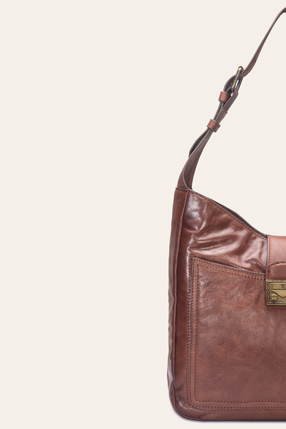 Alex Cognac Hobo Cognac - Frye
