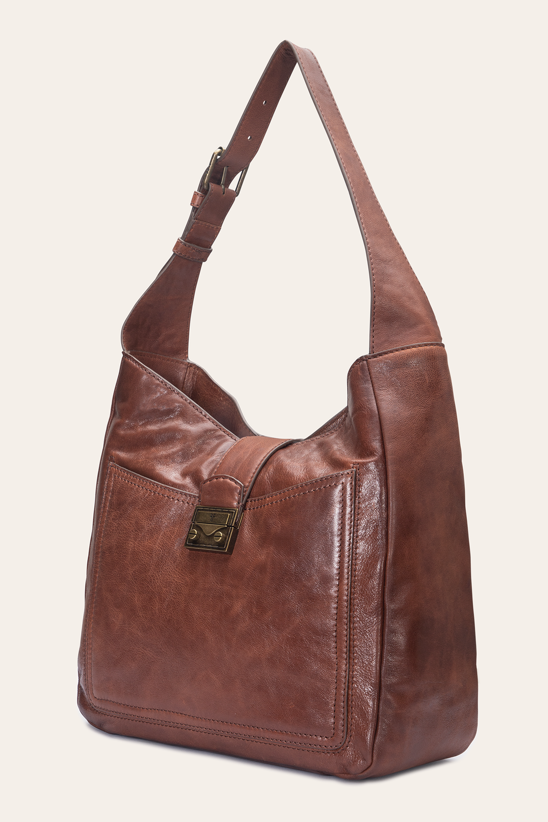 Alex Cognac Hobo Cognac - Frye