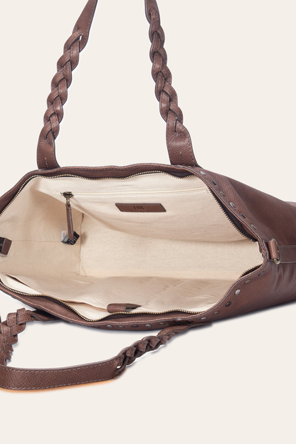 Soraya Dark Brown Shopper Dark Brown - Frye
