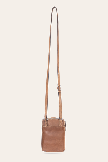 Melissa Beige Phone Crossbody Beige - Frye