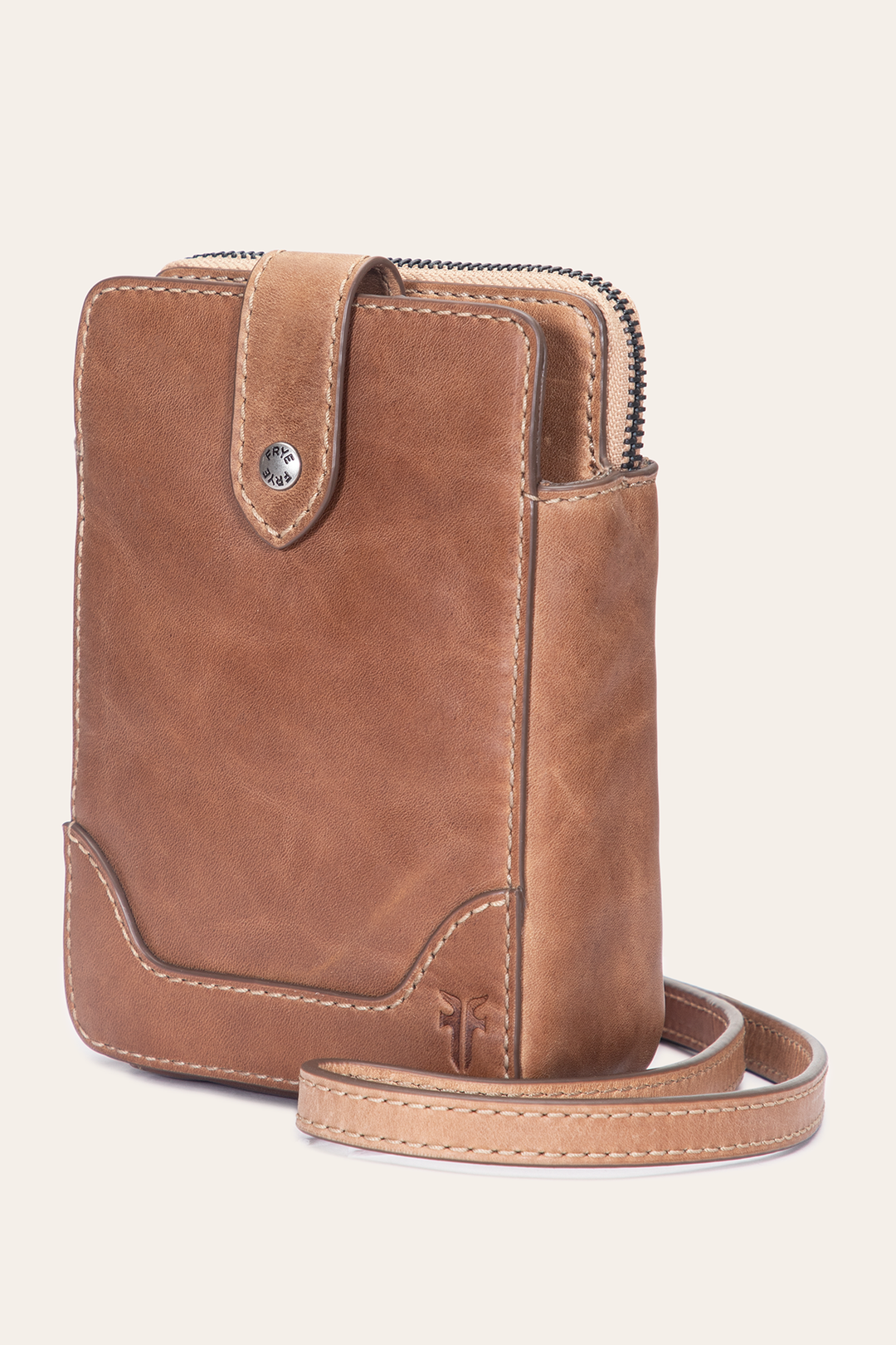 Melissa Beige Phone Crossbody Beige - Frye