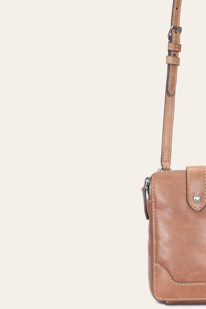 Melissa Beige Phone Crossbody Beige - Frye