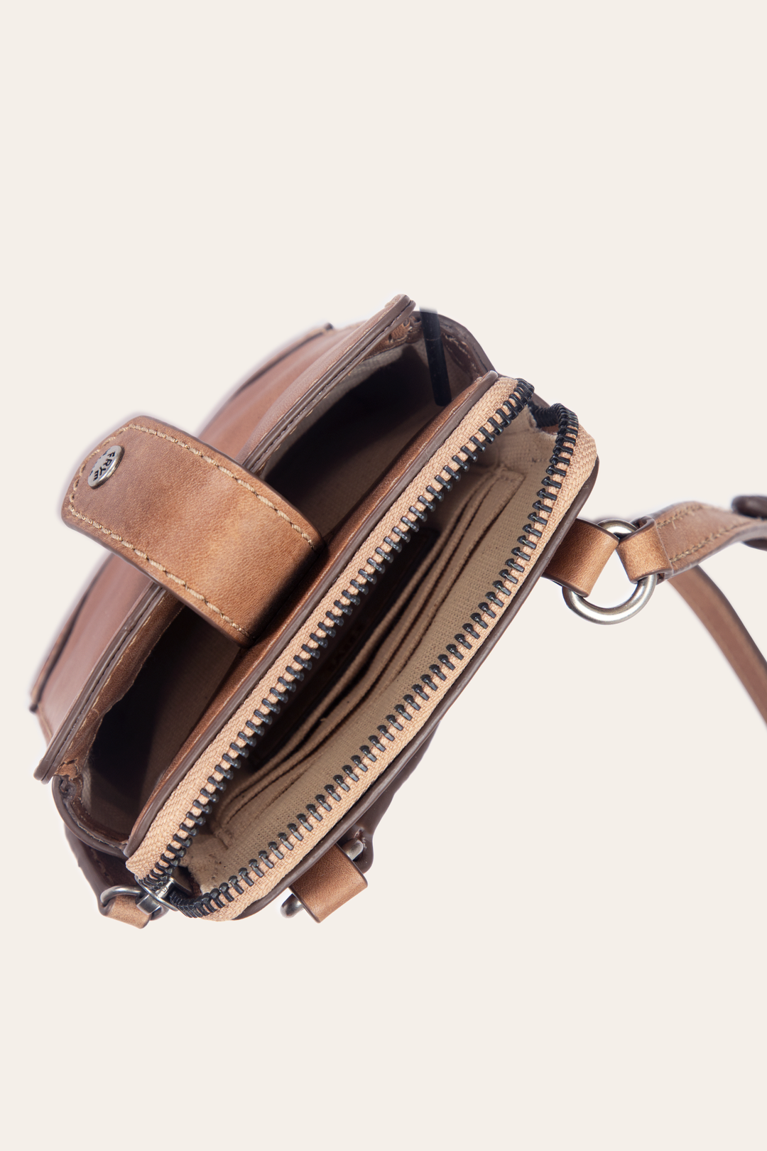 Melissa Beige Phone Crossbody Beige - Frye