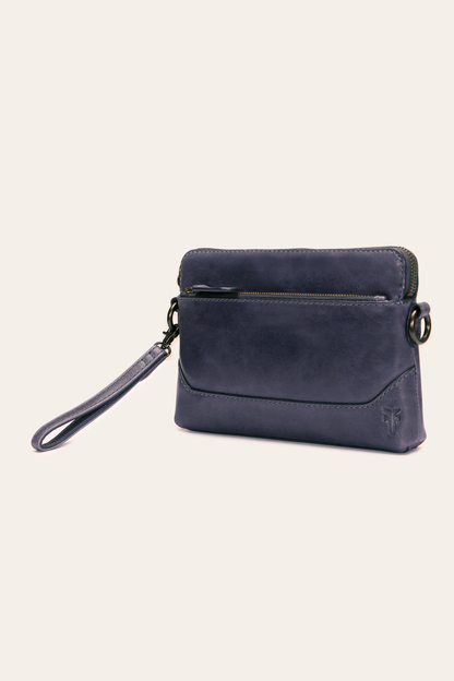 Melissa Eggplant Crossbody Wristlet Eggplant - Frye