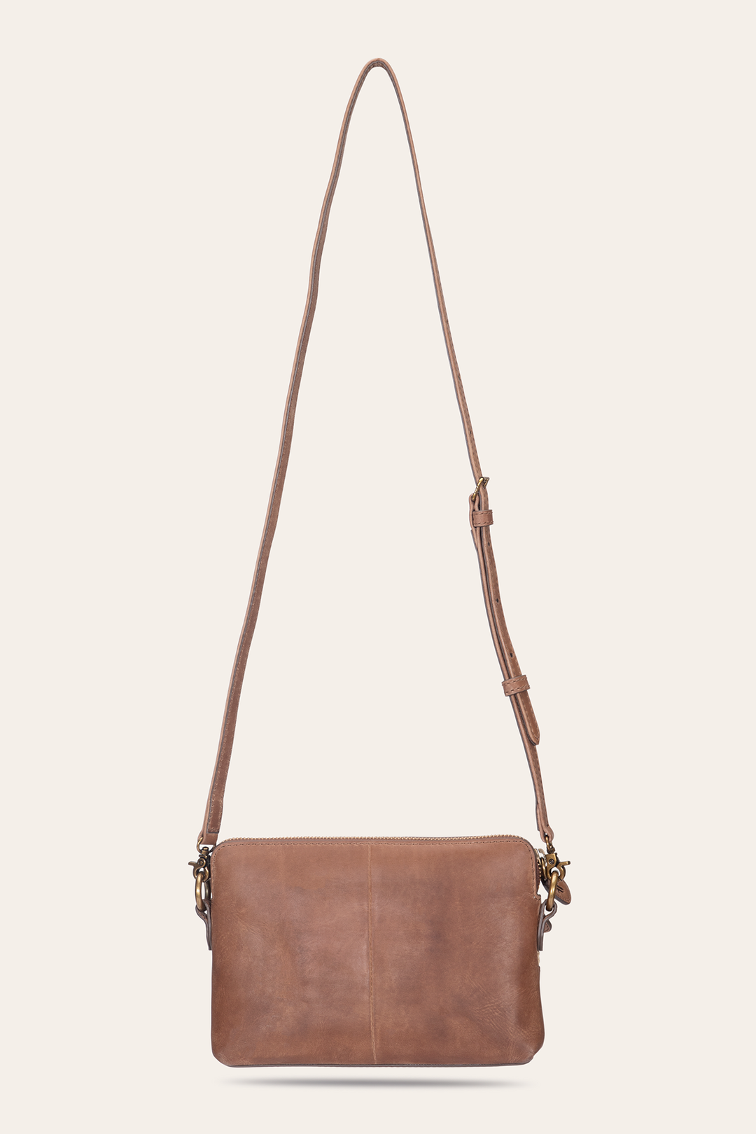 Women's Floral Crossbody Wristlet Wallet Cognac - Frye