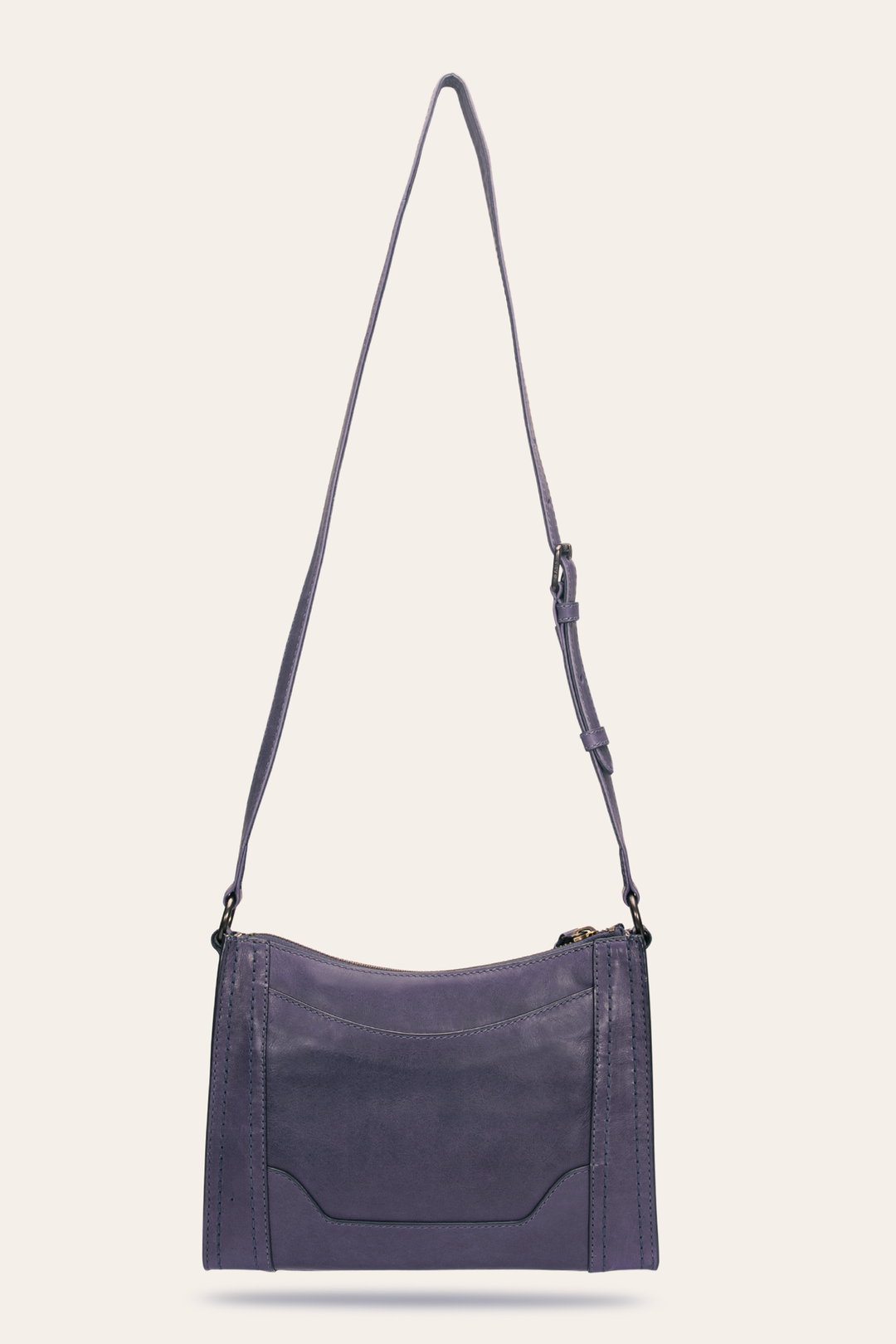 Melissa Eggplant Zip Crossbody Eggplant - Frye