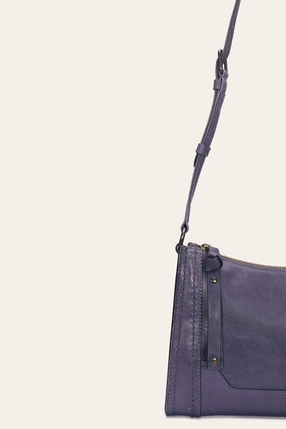 Melissa Eggplant Zip Crossbody Eggplant - Frye