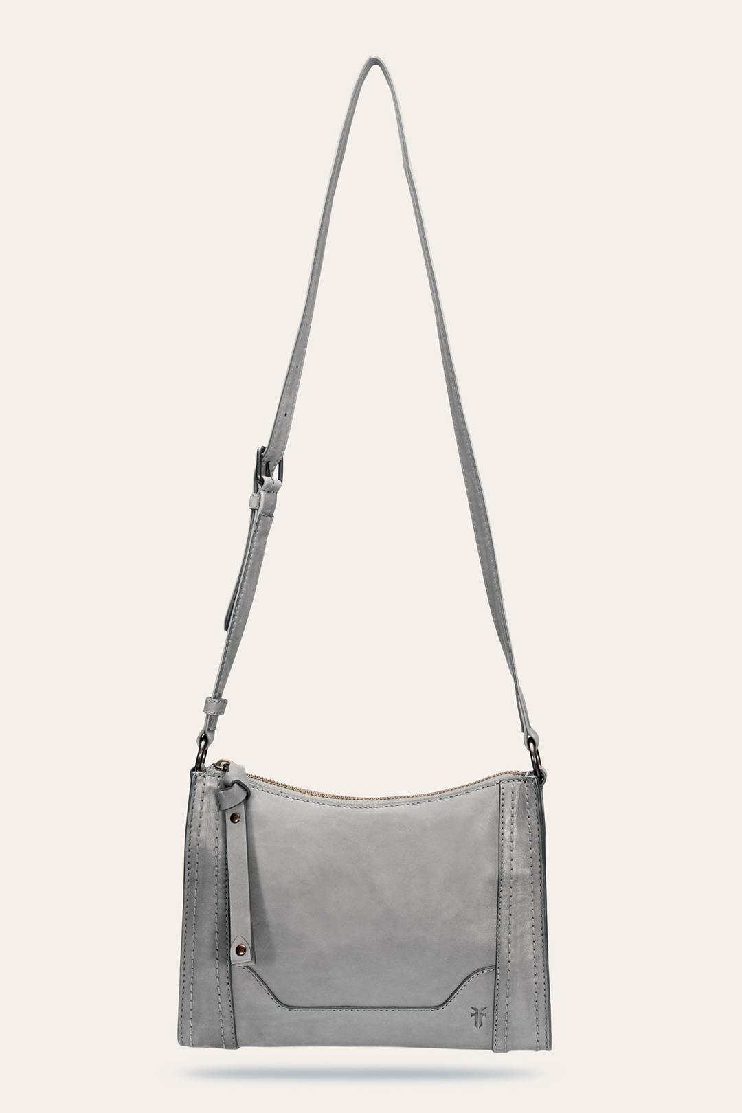 Melissa Zip Crossbody in Shadow Shadow - Frye