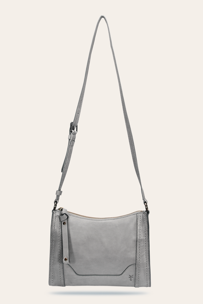 Melissa Zip Crossbody in Shadow Shadow - Frye