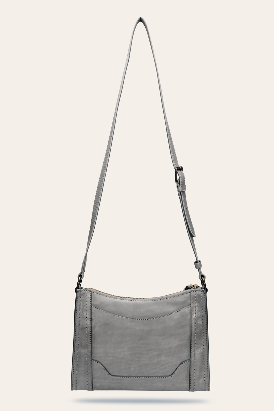 Melissa Zip Crossbody in Shadow Shadow - Frye