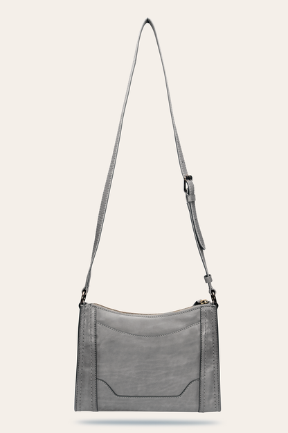 Melissa Zip Crossbody in Shadow Shadow - Frye