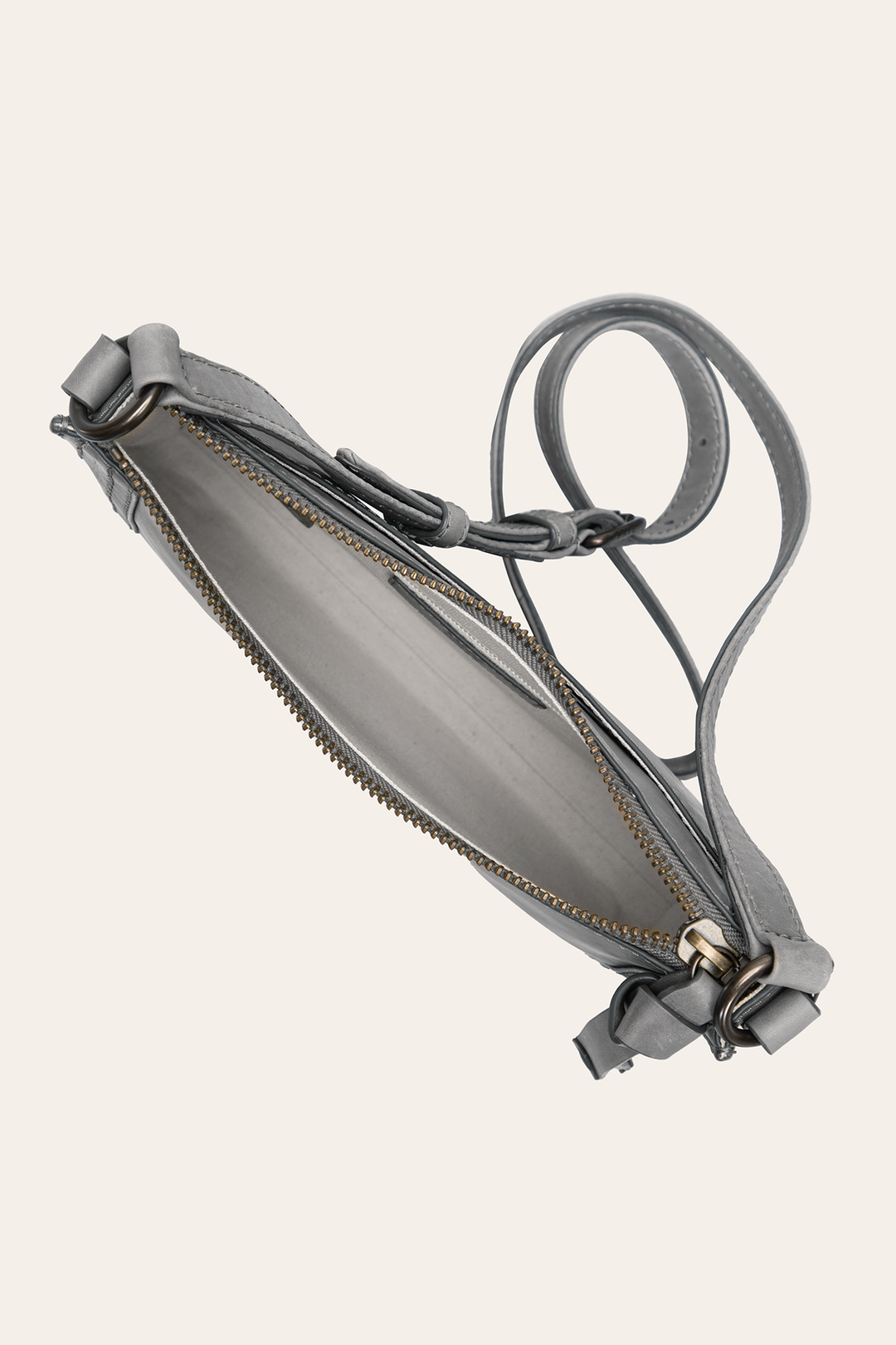 Melissa Zip Crossbody in Shadow Shadow - Frye
