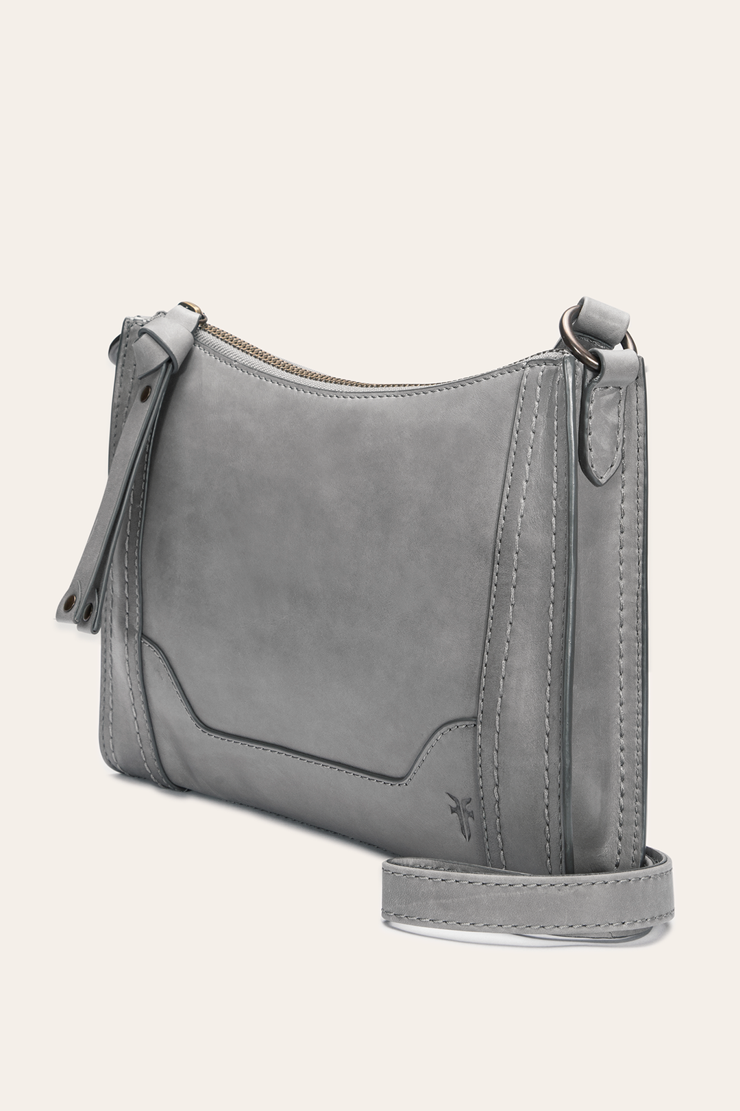 Melissa Zip Crossbody in Shadow Shadow - Frye