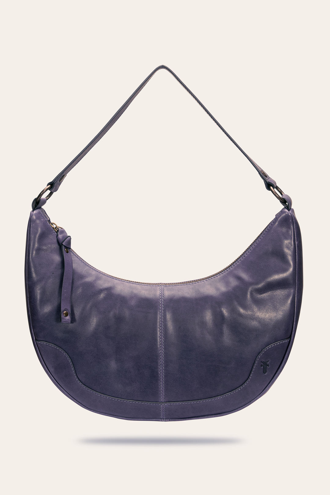 Melissa Crescent Hobo in Eggplant Eggplant - Frye