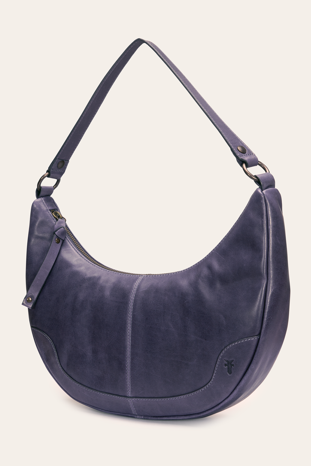 Melissa Crescent Hobo in Eggplant Eggplant - Frye