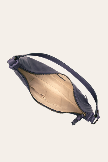Melissa Crescent Hobo in Eggplant Eggplant - Frye