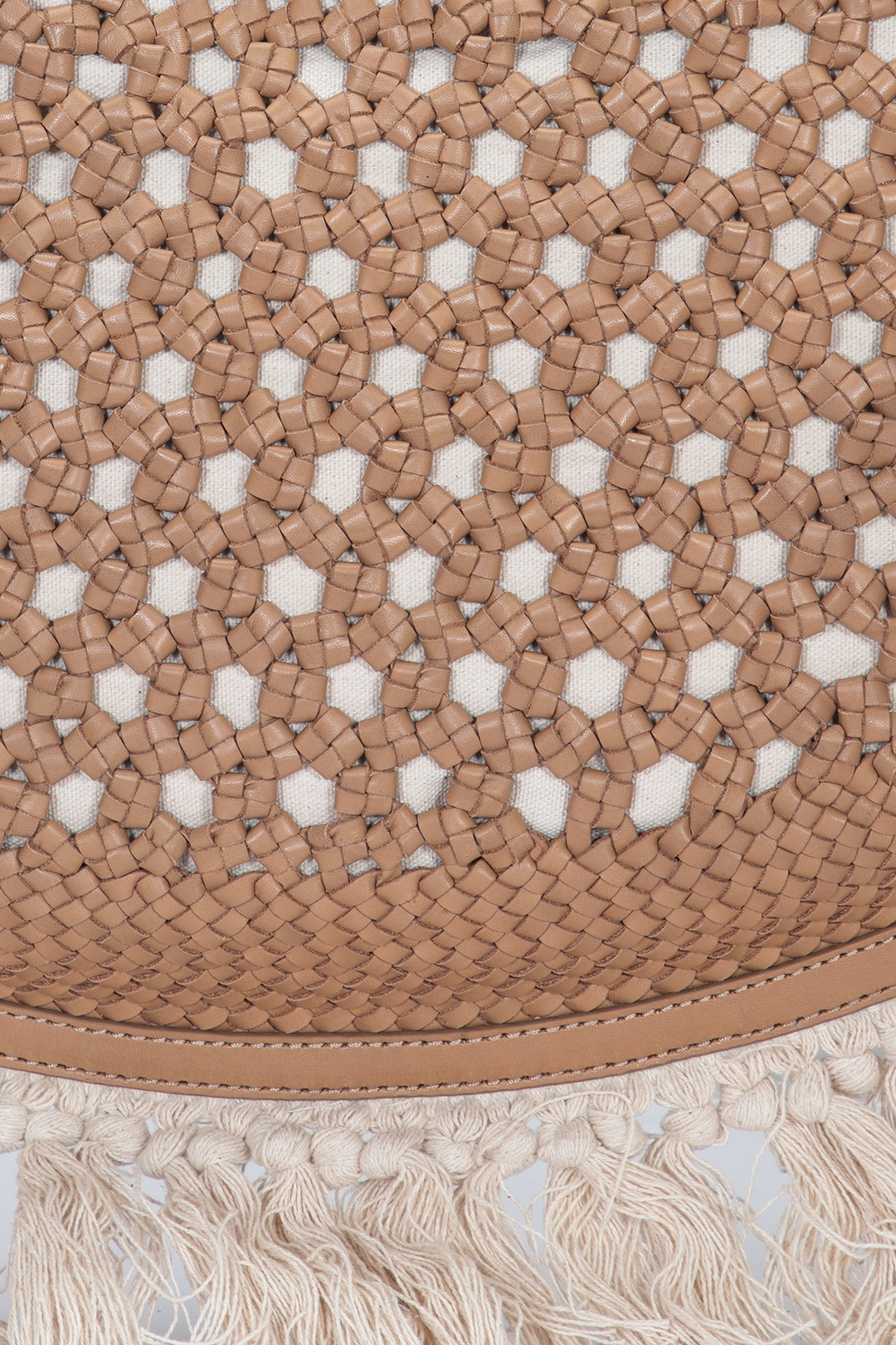 Women's Ella Tassel Tote Bag in Beige Beige - Frye