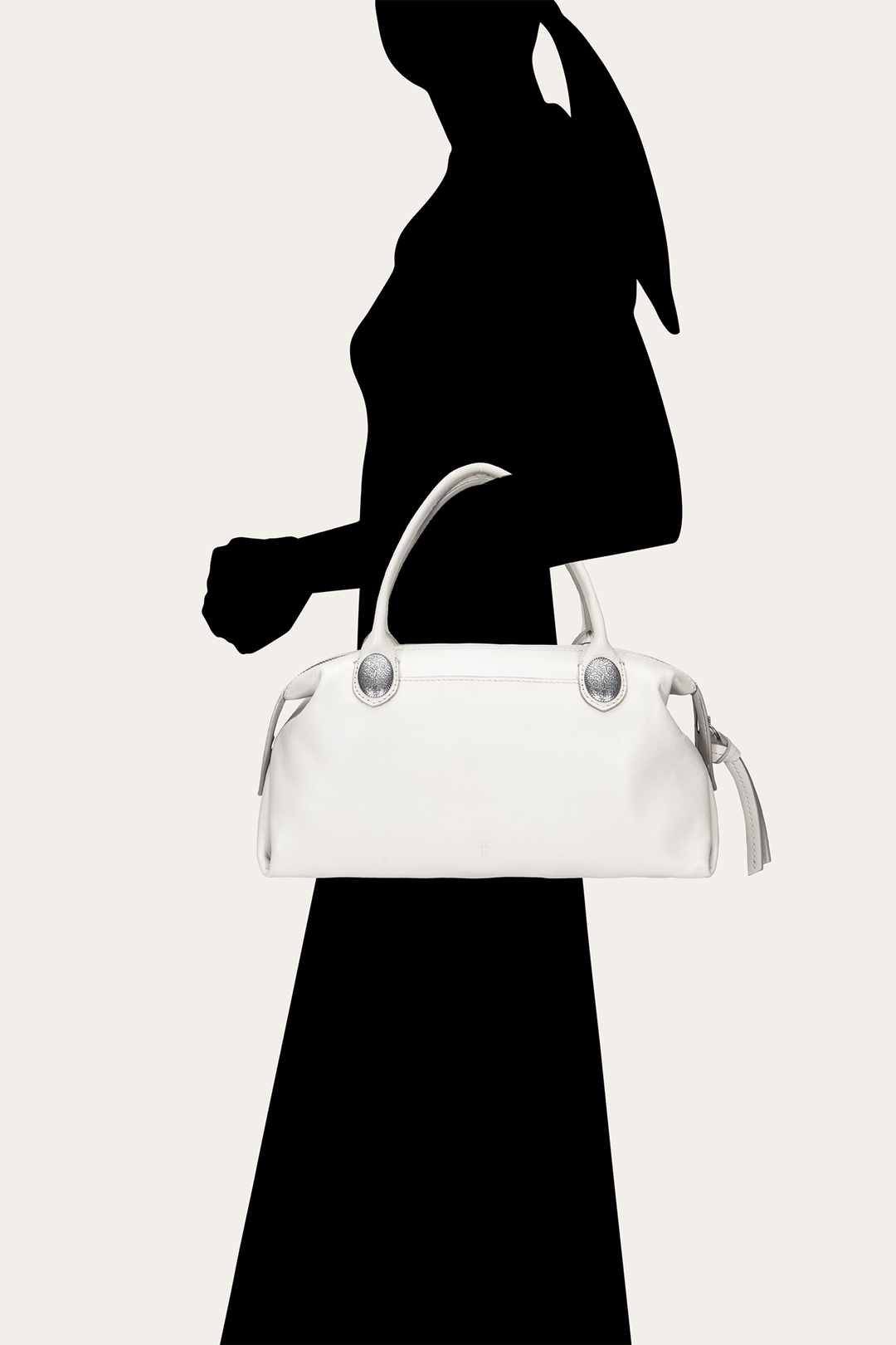 Women's Cheyenne Small Satchel Bag (Oat) Oat - Frye