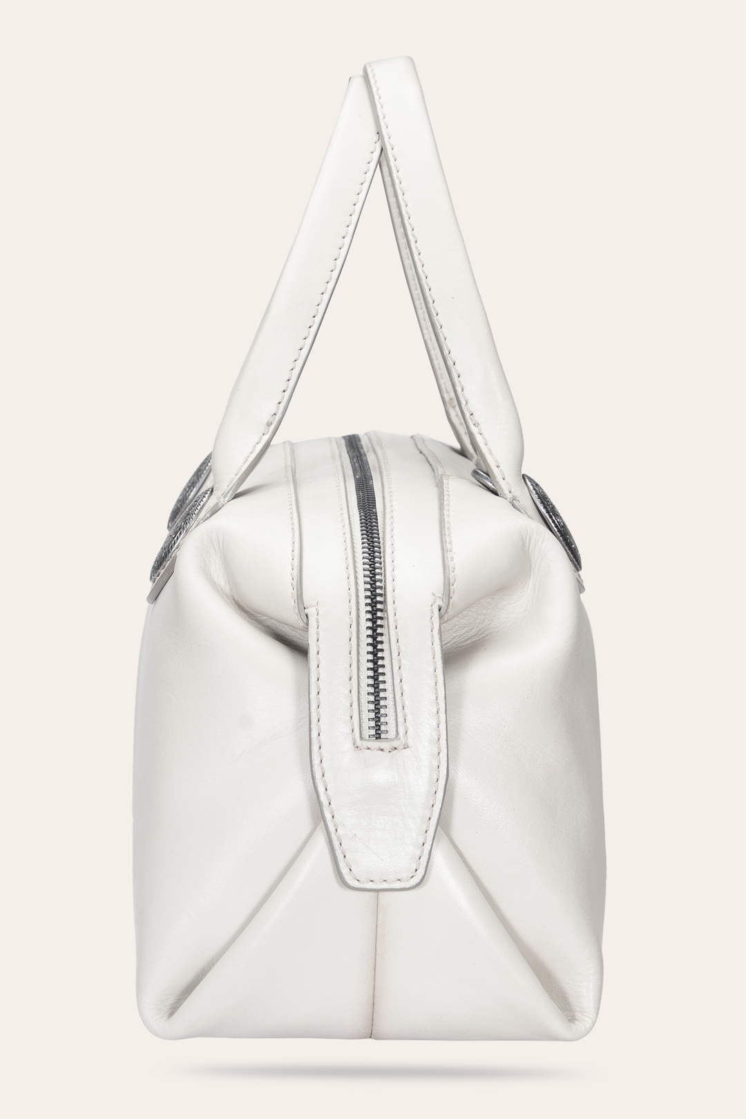 Women's Cheyenne Small Satchel Bag (Oat) Oat - Frye