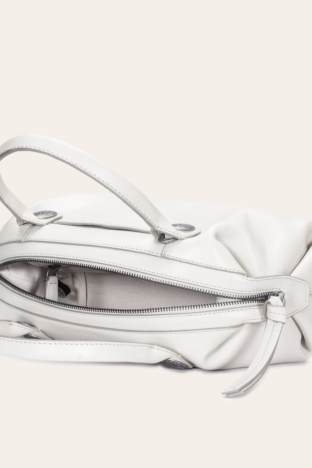 Women's Cheyenne Small Satchel Bag (Oat) Oat - Frye